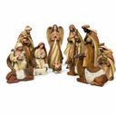Ver imagem 2 de Presépio Natal 30cm 11 Peças Resina Pintado À Mão Premium