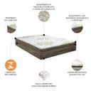 Ver imagem 3 de Colchão King Gold Ultra Gel Molas Superpocket 193x203x32cm - Ortobom