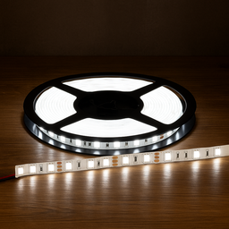 12 Fita Led Power 5630 Samsung Silicone:110v/220v/branca-quente - 2