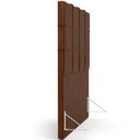 Ver mais imagens de Cabeceira Cama Box Casal King 195 Cm Roma W01 Couríssimo Marrom - Lyam