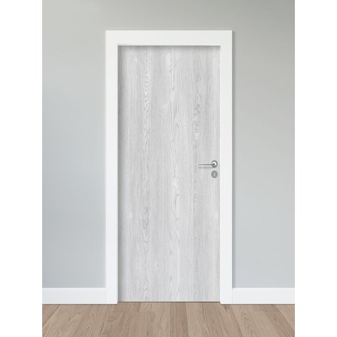 Adesivo de Porta - Revestimento Nórdico Branco