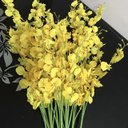 Ver imagem 3 de 10 Galhos Orquídeas Chuva de Ouro Grandes Artificial