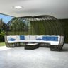 Cabana Luxo em Corda Náutica - Tecido Duna Cru - 2