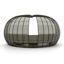 Cabana Luxo em Corda Náutica - Tecido Duna Cru - 4
