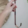 Gancho para Porta para Guirlanda 39cm Cobre - 1