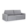 Sofá Retrátil 3 Lugares Herval Adapt, Linho Cinza - 2