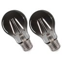 Ver imagem 1 de Lâmpada Led Fumê 30w Iluminação Decorativa Vintage Branco Quente Retrô Multifilamento Luz Casa Decor