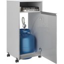 Ver imagem 7 de Armario para Esconder Botijão de Gás Ivy:preto