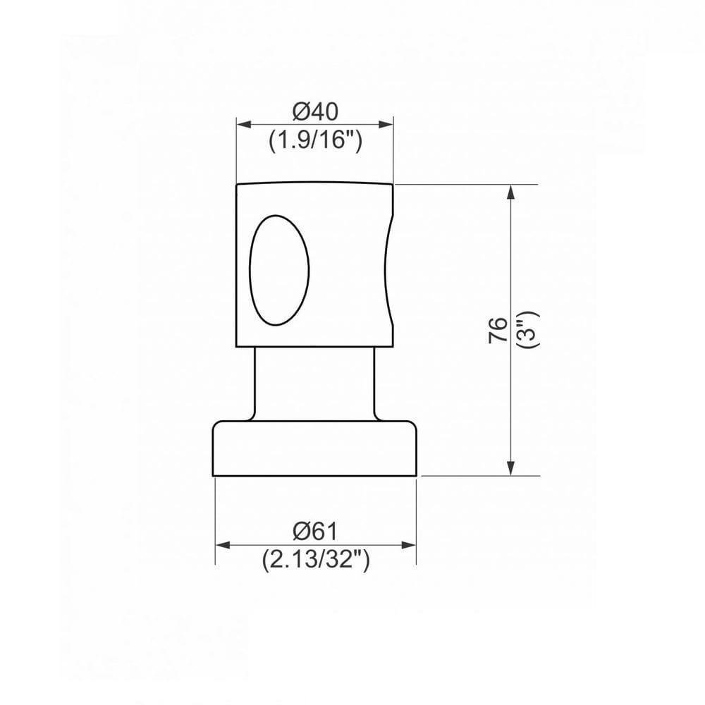 Acabamento para Registro Perflex Onda 1/2, 3/4 e 1 - 2