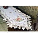 Ver imagem 1 de Caminho de Mesa com Flores Marrom - 1,80 M Arte & Tear