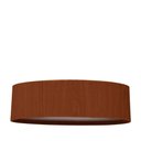 Ver imagem 1 de Plafon Oval Madeira 75cm Mel 110v/220v (bivolt)