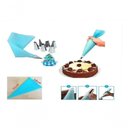 Ver imagem 4 de Kit Confeiteiro 23 Bicos Inox 1 Saco Decoração Bolo Cupcake
