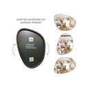 Ver mais imagens de Espelho Pinterest Grande Orgânico Borda Couro 3cm Decorativo Sala Quarto 60x80cm - Modelo. Nuvem Gel