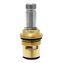 Ver imagem 1 de Reparo Para Torneira Mecanismo M18 Cerâmico Cr. ¼ Volta:Amarelo/Cromado