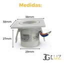 Ver imagem 6 de Kit 6 Mini Spot Embutido P/moveis 1w Nichos C/2 Unidades - Branco