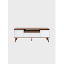 Ver imagem 3 de Rack 150cm MDF Freijo com Branco Dallas - On Móveis