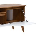 Ver mais imagens de Rack 150cm MDF Freijo com Branco Dallas - On Móveis