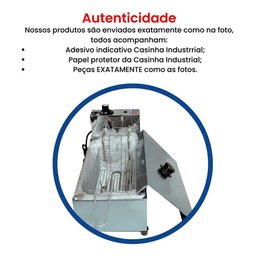 Fritadeira Elétrica Industrial Cuba 3l com Tampa - 5