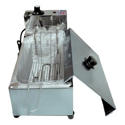 Fritadeira Elétrica Industrial Cuba 3l com Tampa - 2