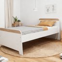 Ver imagem 1 de Cama de Solteiro 80cm x 193,5cm Lorenza Branco