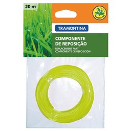 Fio de Nylon 1,8 Mm Tramontina para Aparador de Grama com 20 M de Comprimento Tramontina - 1