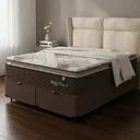 Ver imagem 3 de Cama Box Baú com Colchão de Espuma Mega Pillow Queen 158 Cm