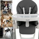 Ver imagem 4 de Cadeirinha de Alimentação Burigotto Prima Pappa Zero 3 Grafite