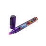 Lousa com Cavalete Caneta Giz Líquido Para Quadro Negro Colorido 5mm - Cavalete com Giz Violeta - 2