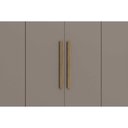 Ver imagem 6 de Guarda Roupa Casal 6 Portas e 2 Gavetas C/ Pés Cb02m569 Canela - Kappesberg