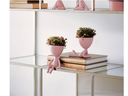 Ver imagem 2 de Cachepot Vaso Rosa Decorativo Poliresina Robert Sentado