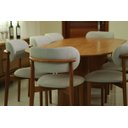 Ver imagem 3 de Sala de Jantar 8 Cadeiras Lais - Requinte Salas