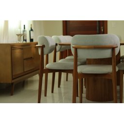 Sala de Jantar 8 Cadeiras Lais - Requinte Salas - 2