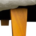 Ver imagem 3 de Poltrona Cama Pet Lady Estofada Tecido Veludo:bege