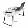 Mesa Suporte Para Notebook Usar Em Cama/sofá Pés De Ferro Dobrável - Freijó - 5