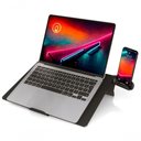 Ver imagem 3 de Suporte de Colo e Mesa para Tablet e Notebook até 15,6 Octoo L-comf Preto