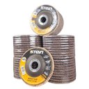 Ver imagem 4 de 50 Peças Disco Flap Curvo 4.1/2 115mm Metais Ferrosos Grão 100 Stein
