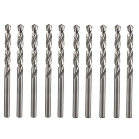 10 Brocas de Aço Rápido Prando 7/32