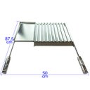 Ver imagem 2 de Grelha Argentina Profissional Inox com Acessorios Churrasco
