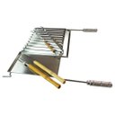 Ver imagem 4 de Grelha Argentina Profissional Inox com Acessorios Churrasco