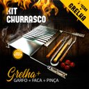 Ver mais imagens de Grelha Argentina Profissional Inox com Acessorios Churrasco