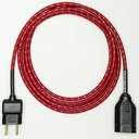 Ver imagem 1 de Extensão Elétrica 2 Metros Pp 2x0,75mm Revestido Vermelho Cabos Immediate