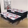 Cama Box Conjugado Solteiro Com Cama Auxiliar - 1