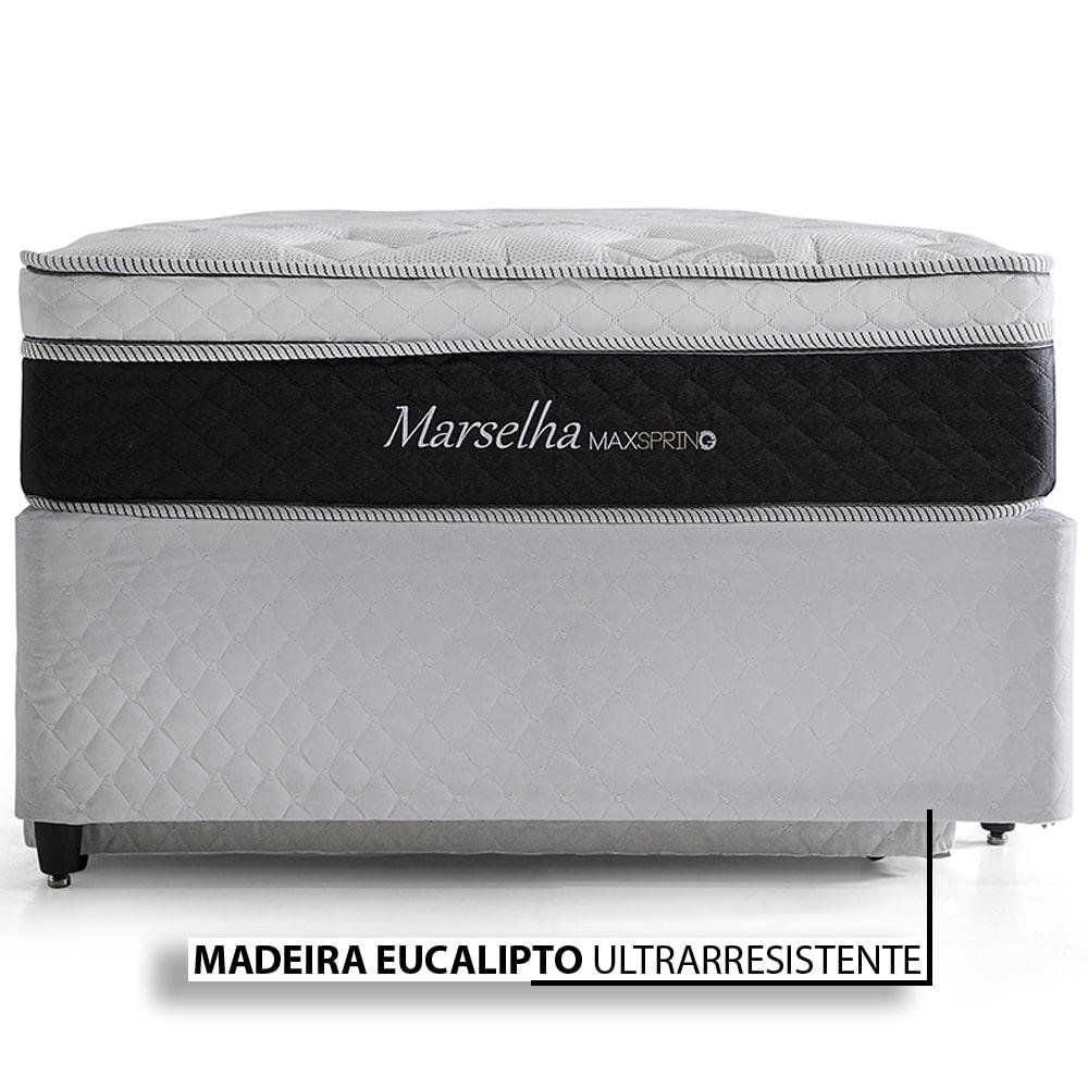 Cama Box Herval Solteiro Marselha, 59x96x203cm, Molas Maxspring, Cama Auxiliar - 8