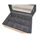 Ver imagem 4 de Caixa para 6 Relógios Flocada com Visor Josely Flocados