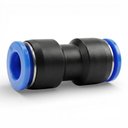 Ver imagem 6 de Conexão União Emenda Reta 6mm Pu Pneumática Engate Rápido - 10 Peças