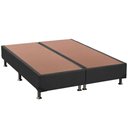 Ver imagem 1 de Cama Box Base Queen Universal Suede Gray (158x198x20) - Ortobom