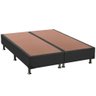 Cama Box Base Queen Universal Suede Gray (158x198x20) - Ortobom - 1