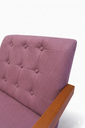 Ver imagem 5 de Poltrona Zara Corino Moderno Sala de Estar Escritório Quarto:rosa