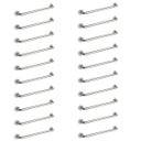 Ver imagem 1 de Alça de Apoio Inox 70cm Barra Kit 20 Unidades Acessibilidade Idoso Gestante Banheiro Segurança Anti 