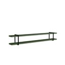 Ver imagem 1 de Prateleira Multiuso 180cm com Suporte em Metal 100% Mdf Cor:musgo com Preto